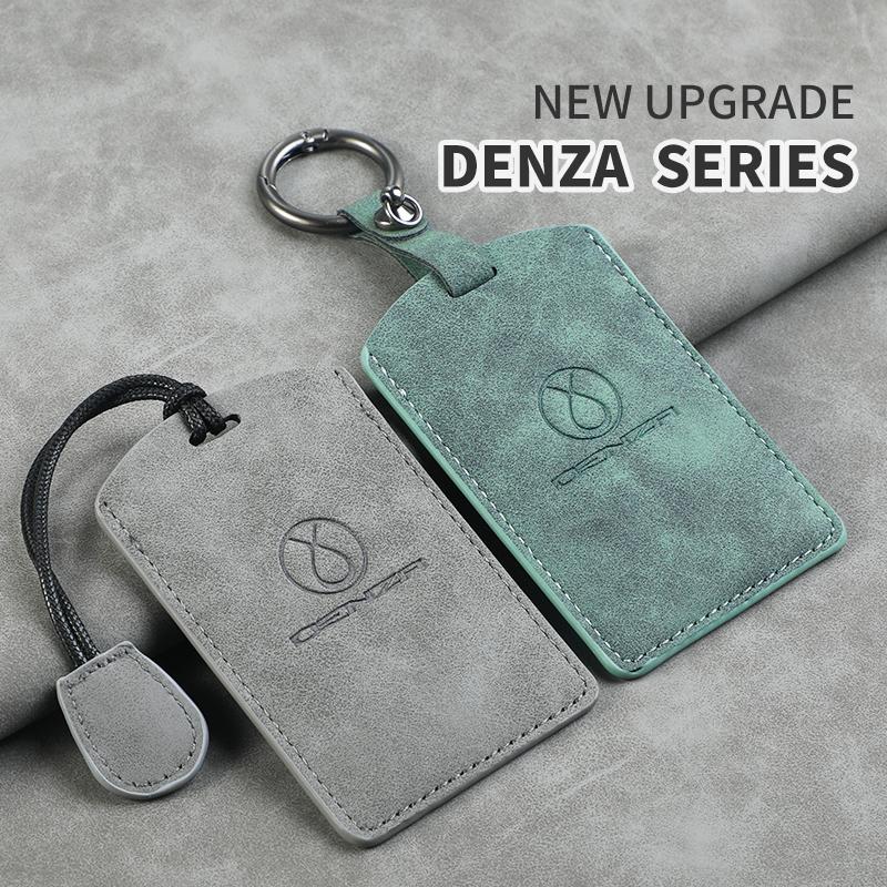 Car Smart NFC Card Key Case Cover Key Bag Shell Holder Protection Fob For Denza D9 N8 N7 Keychain Auto Styling Accessories