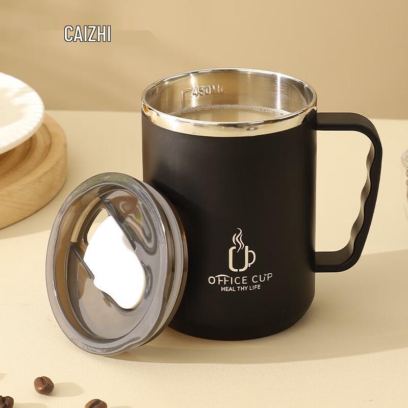 

CAIZHI 304 Stainless Steel Insulated Mug with Lid