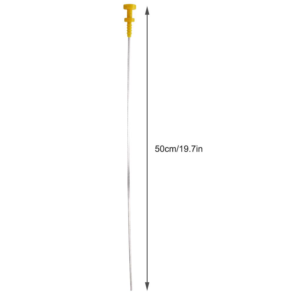 Aramox Astina Di Livello Olio Motore Adatta Per C3 C4 C5 DS, Sostituzione Astina Livello Olio Giallo 1174G0, Adatto Per 1.6T