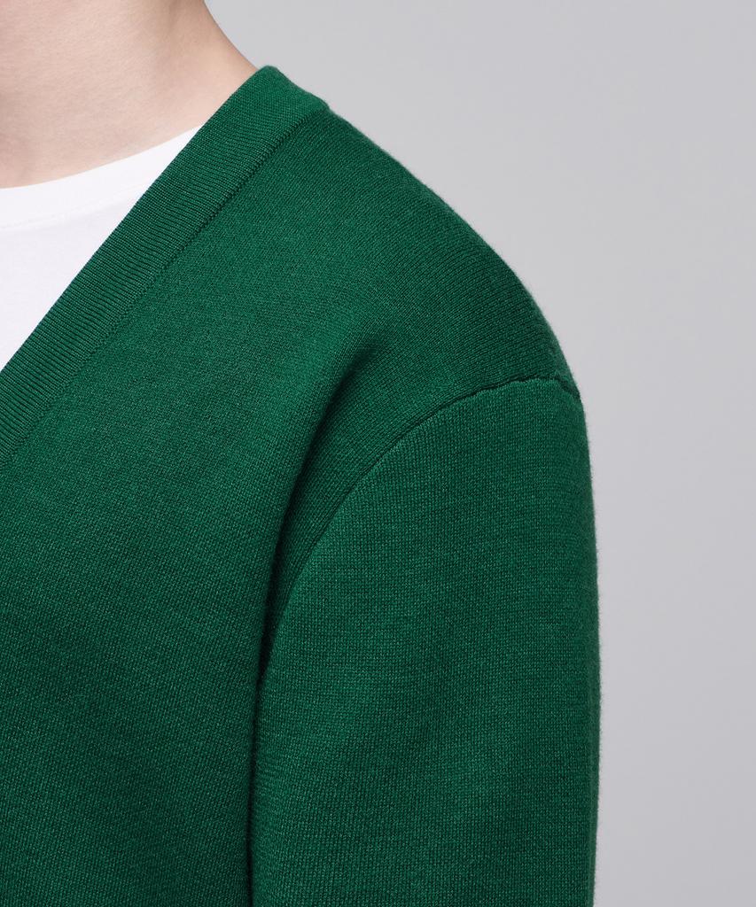 Musinsa Standard Minimalist Cardigan [Jolly Green]