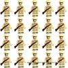 WWII Military Building Block Figures: Special Forces, Eighth Route Army, German & Soviet Army Toy