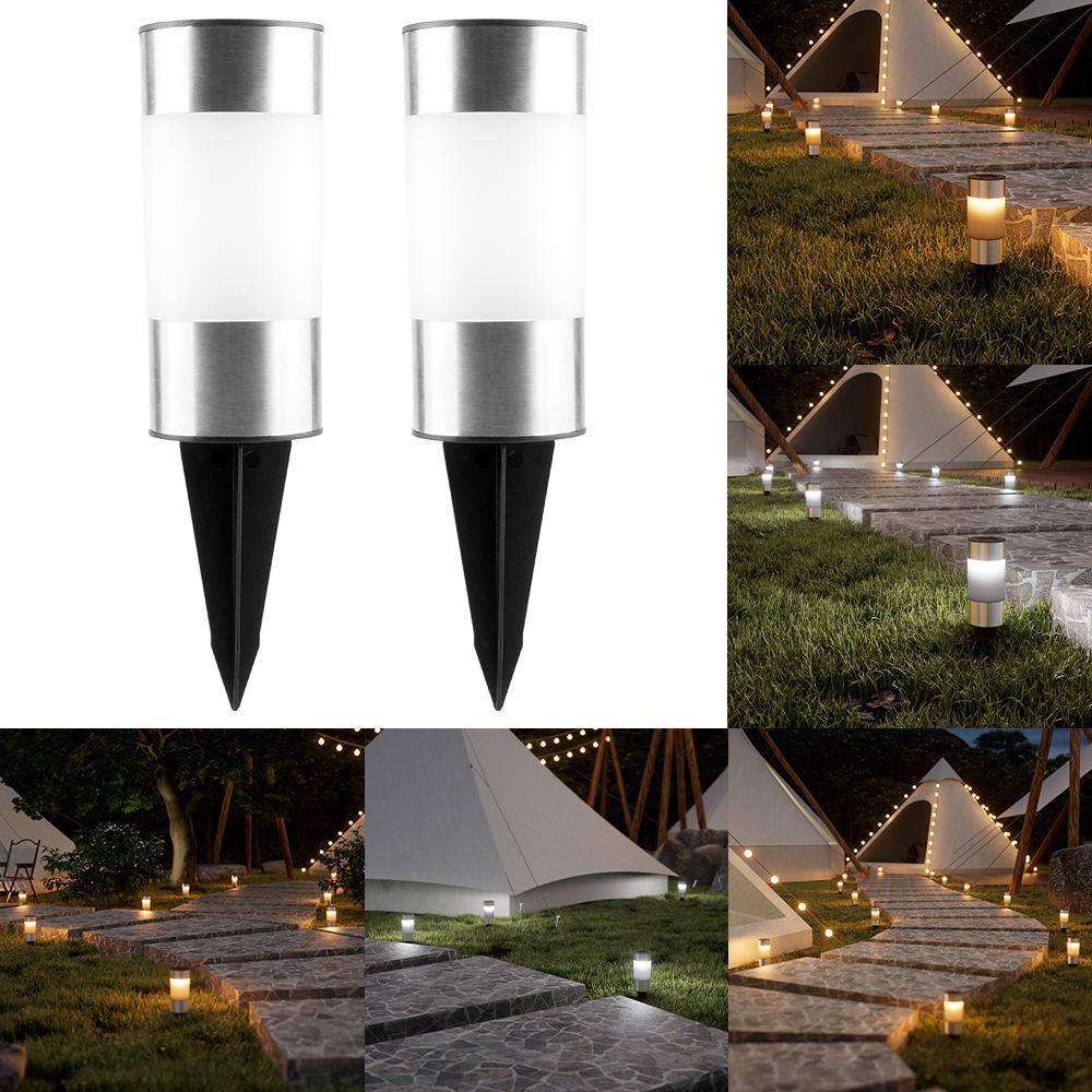 Solar LED Garden Landscape Light with Ground Stake