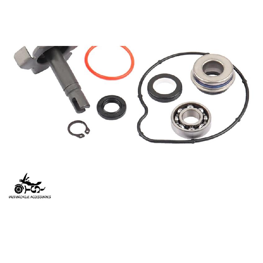 SJ Motorcycle Part Tmax500 XP500 Water Pump Repair Kit For Yamaha Tmax XP 500cc 2003-2011 4T 100110290 5GJ-12450-00 11H-12438-10