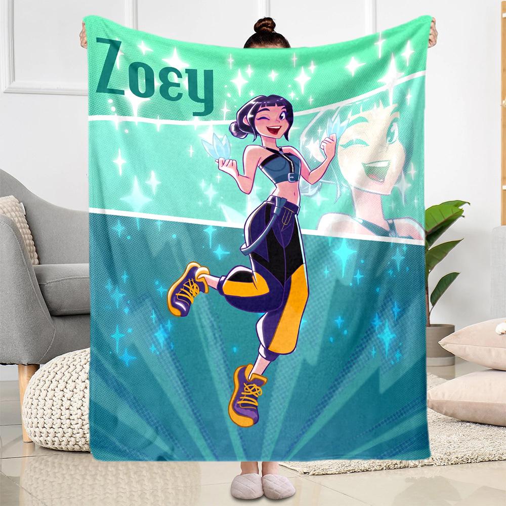 Futuristic Fashion Fusion Blanket Warmthful Decor Perfect for Office Chair Couch Livingroom for All Occasions Digital Print