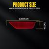 Right Rear Side Reflector Bumper Light Lamp For 2013- Ford Escape Red Lens V