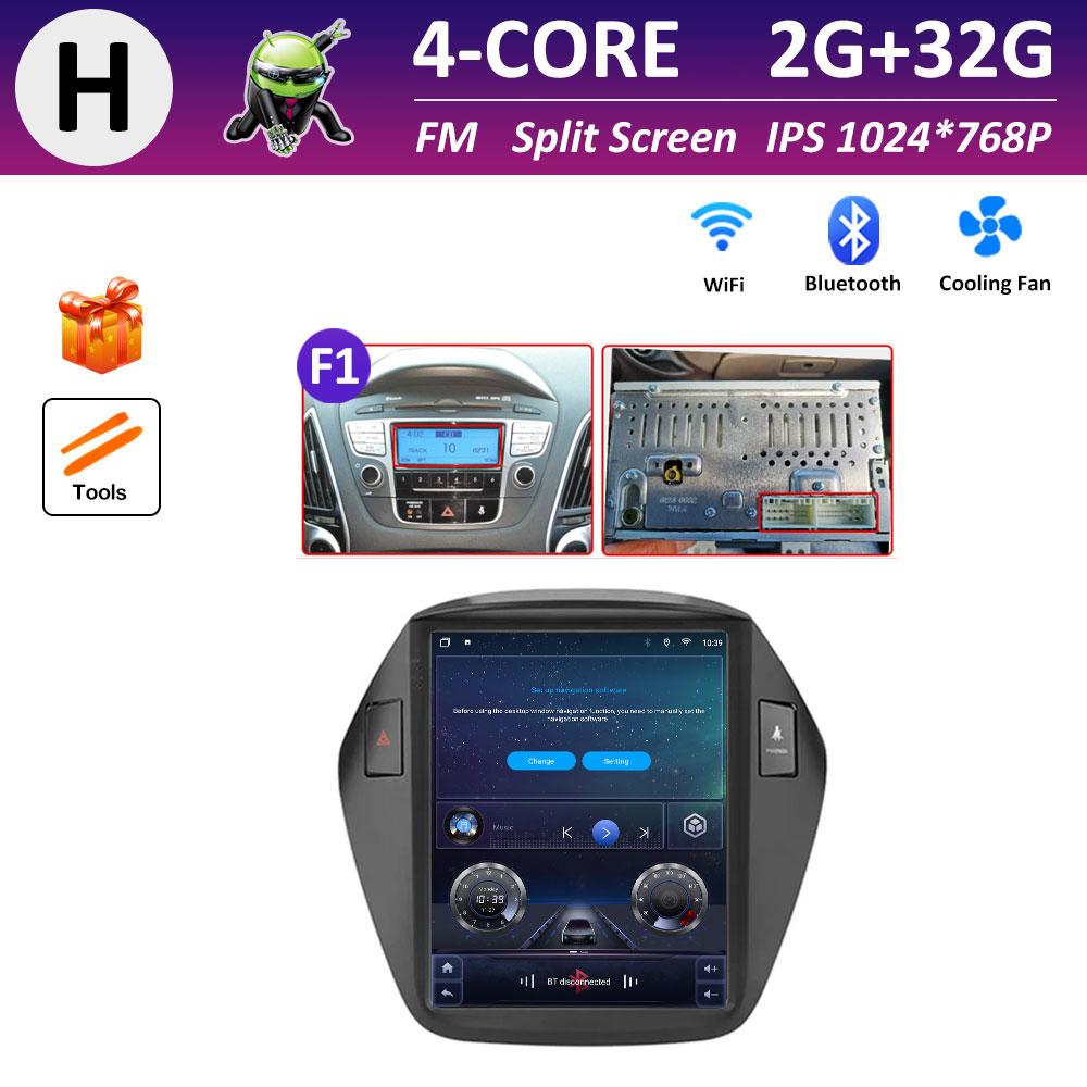 

для Hyundai Tucson 2 LM IX35 2009 2010 2011 2012 2013 - 2015 IPS Сенсорный Экран Аксессуары DSP Стерео Интеллектуальная Система WIFI BT