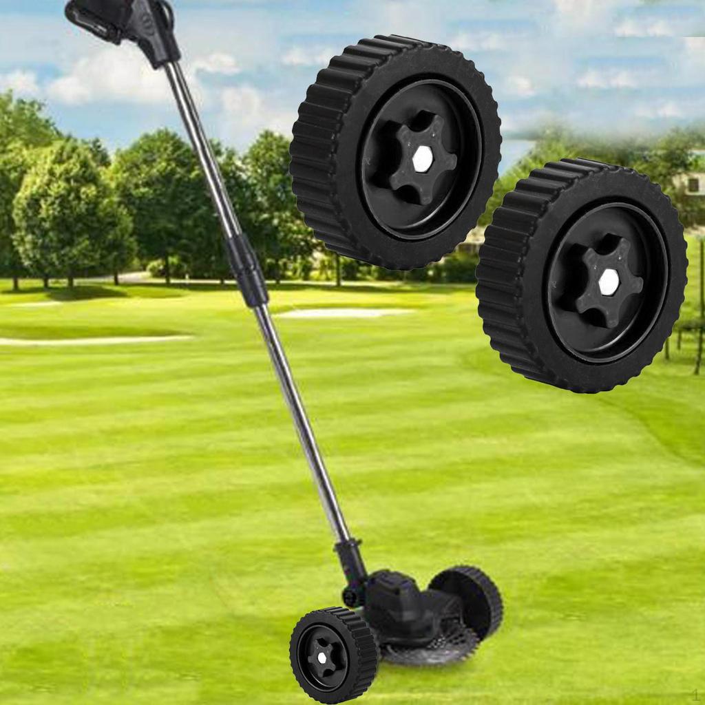 2 Pieces Wheels Auxiliary Multifunctional Part Replacement Tire Attachment Caster