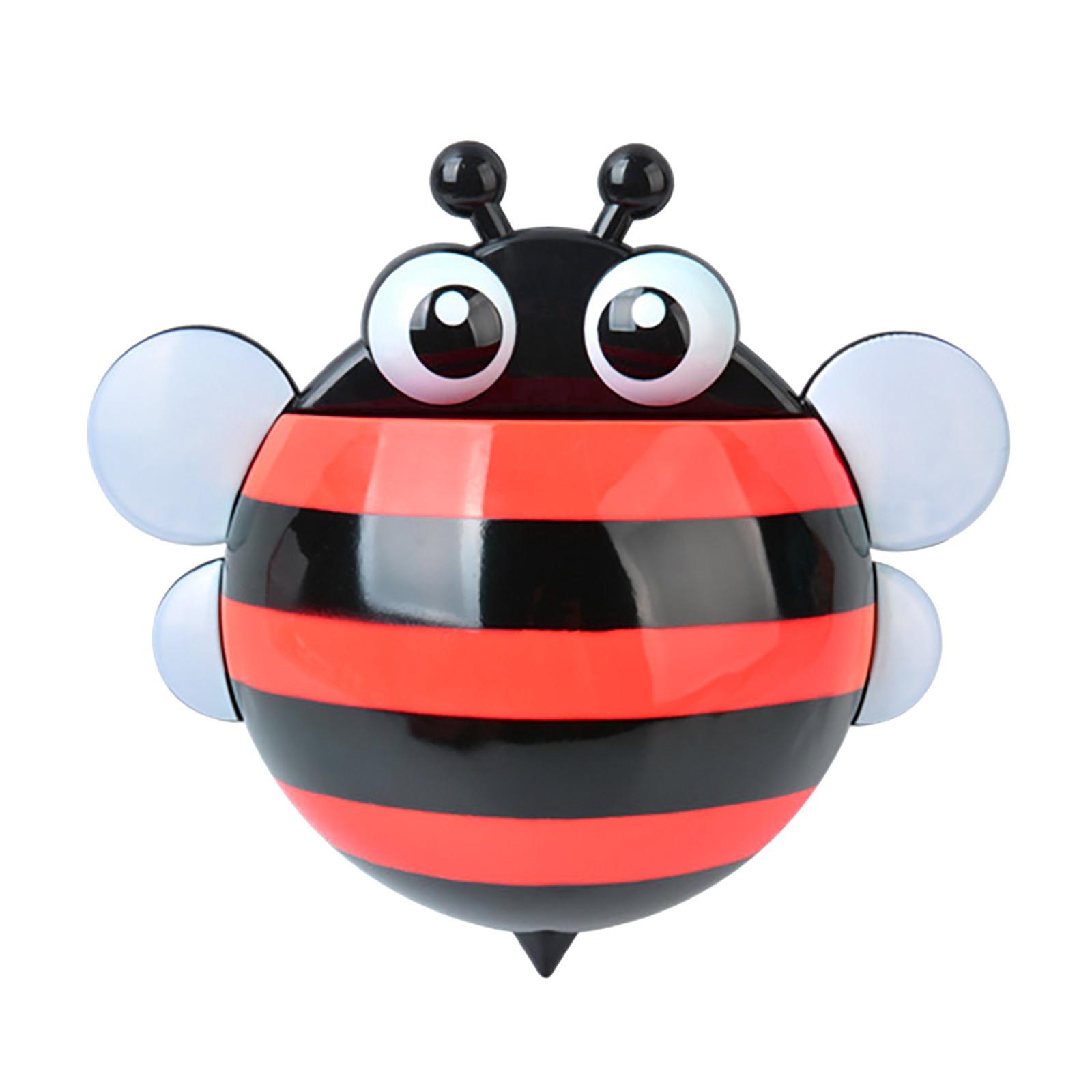 

Держатель зубной щетки Коробка для зубной пасты с присоской Стеллажи для хранения Ванная комната красный