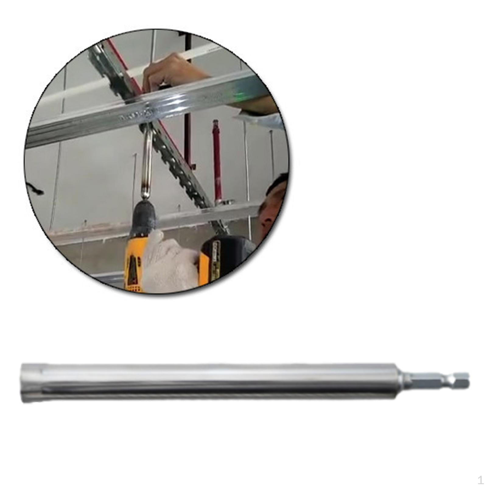 

Удлинитель для ударной дрели с шестигранным хвостовиком 1/4 , быстрая смена аксессуаров для работы своими руками