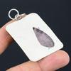Daughters Day Deal Sterling Silver Rose Quartz Stone Heart Chakra Unique Pendant