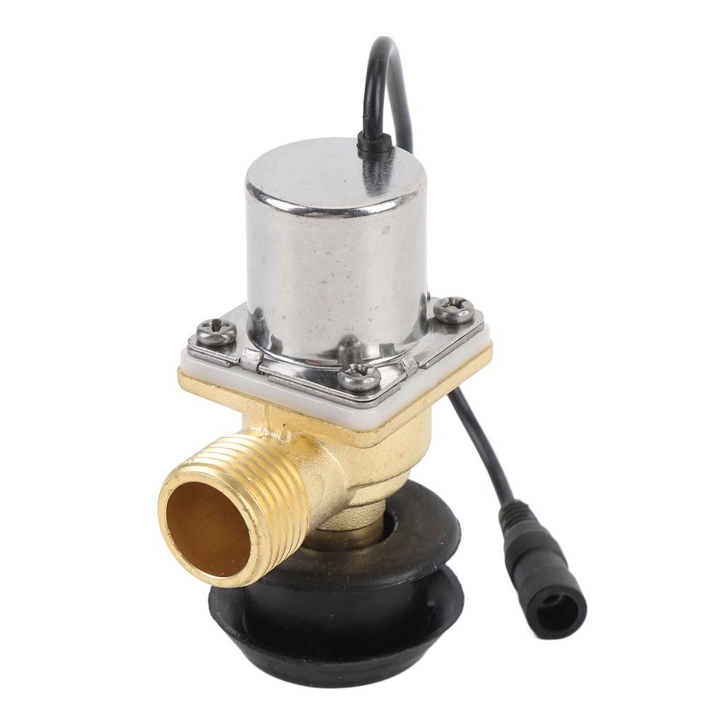 Elektrisches Magnetventil Edelstahl G1/2 G3/8 Wasserkontroll-Magnetventil für automatische Schaltersteuerung