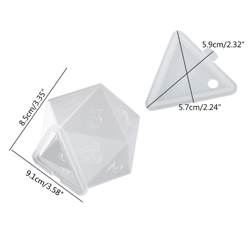 Dice Mould for Candle Making,Candle Mold Silicone for DIY Aromatherapy Candle,Epoxy Resin,Casting,Wax,Soaps,DIY Craft