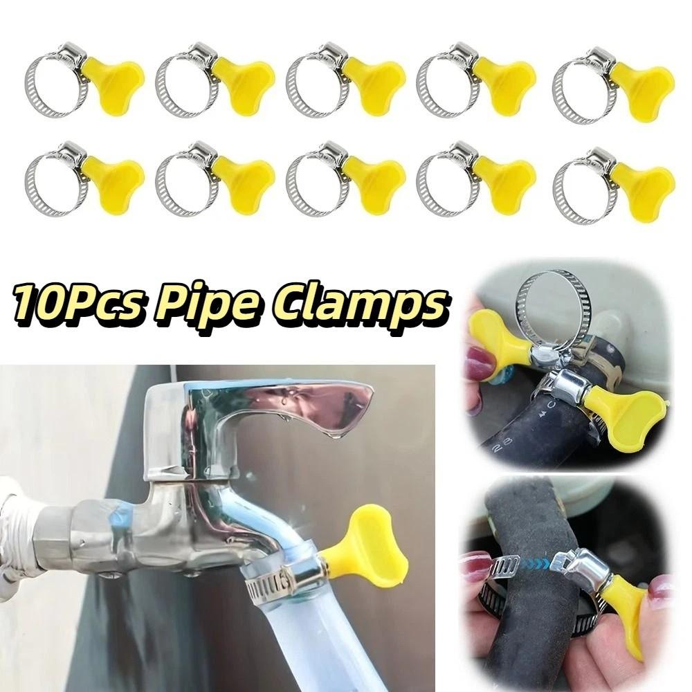 10 Pcs Sealing Water Pipe Faucet Fasteners Powerful Fastener Hose Clamp  Exhaust Hose