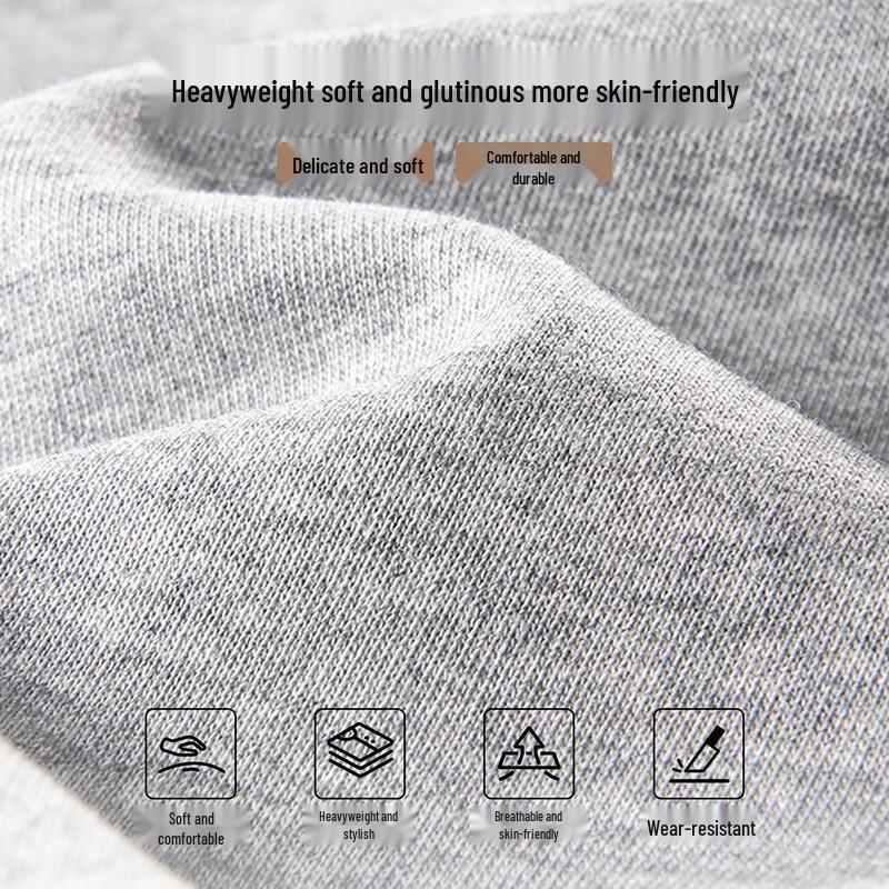 Jeanswest Men's Casual Loose Fit Straight-Leg Trousers