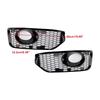 Artudatech Fog Lamp Light Cover ert Grille Fit for VW T5 T5.1 2010-2015 S-line Gloss Black