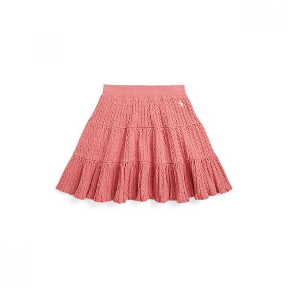 Polo Ralph Lauren Girls Mini Cable Tiered Skirt Cwposktg6h20158650 S