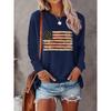 Women's Long-sleeved T-shirt Urban Street Trend Fashion  Long-sleeved Top