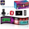 Ultra-Thin USB LED Car Advertising Screen: Full Color, Flexible, Dual-Row Scrolling Display