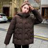 Women’s Short Hooded Windproof Thicken Warm Winter Jacket