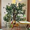 Realistic Tree Decal Bird Wall Decal Repositionable