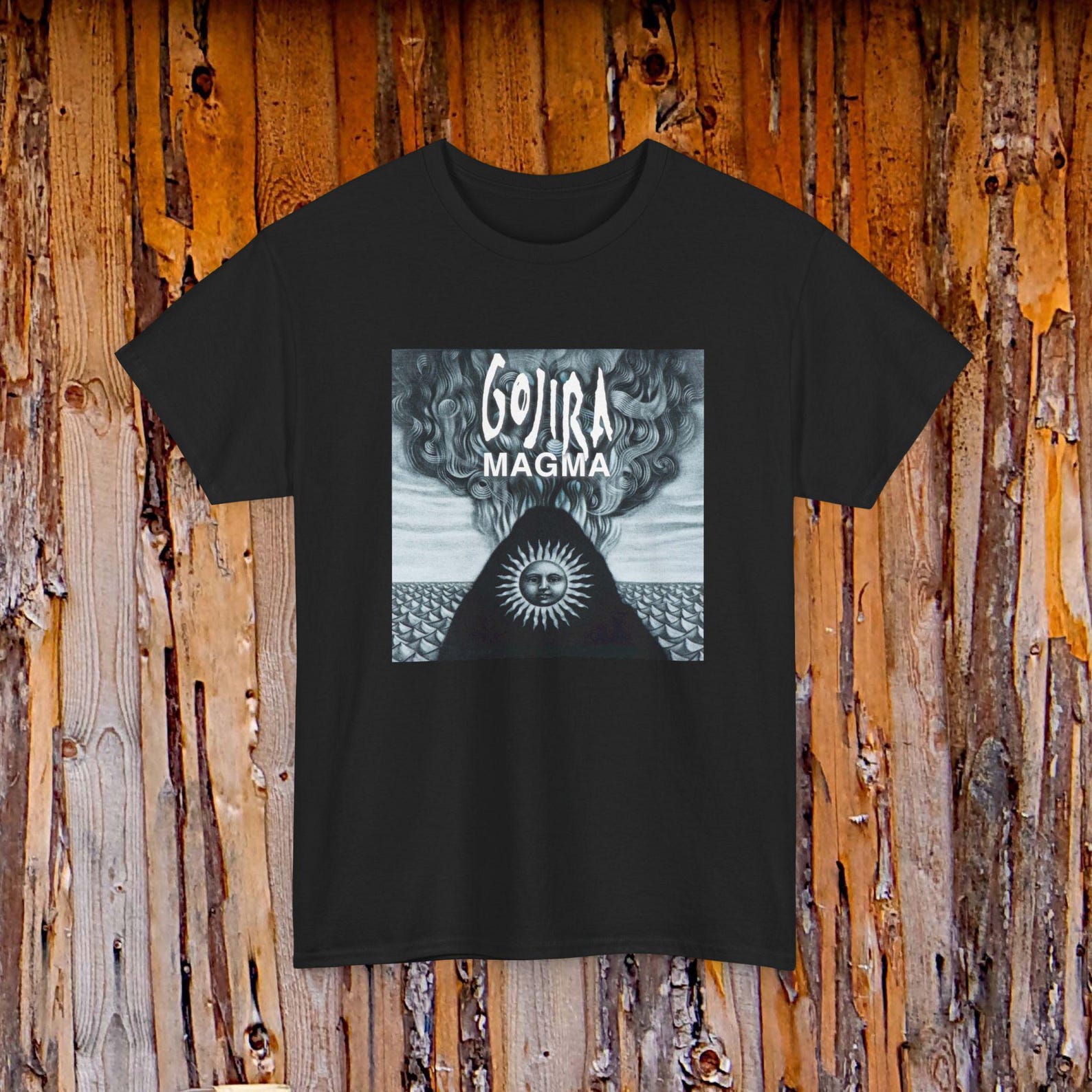 Gojira Magma Heavy Metal Band Logo Tee | Music Shirt M