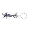 League Of Legendes Jinx Canon Porte-clés Anneaux de clés en métal Pour Cadeau Porte-clés