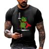 Men's  Neck Short-Sleeve T-Shirt With American Political Print