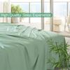 Reines Bambus Bettwäsche Set 4/6 Teile Luxus 100% Bio Bambus Bettwäsche Set Glatt Weich Spannbettlaken Oberlaken Kissenbezug Seidig