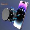Magnetic Car Phone Holder 360 Degrees Rotation Strong Magnet Suction Cup Mount for IPhone 16/15/14/13/12 Hands-Free Phone Holder for Car Gym Mirror