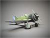 Clear Prop 1/72 Republic of China Air Force I-16 Type 5 Early Model Plastic Model CPU72024 Molded Color