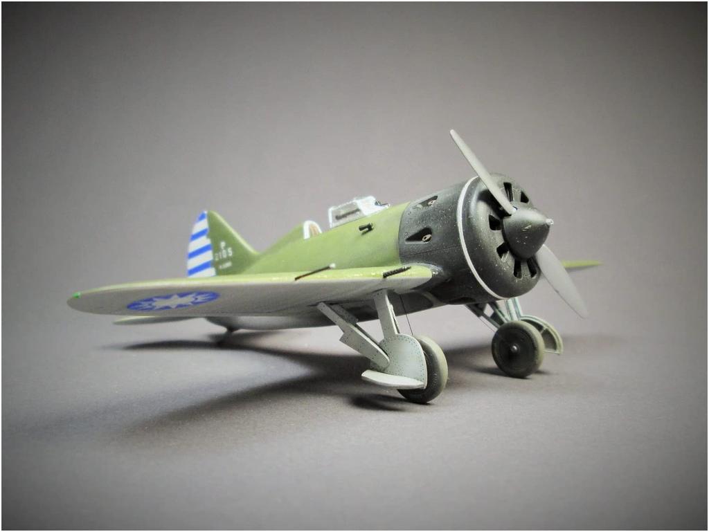 Clear Prop 1/72 Republic of China Air Force I-16 Type 5 Early Model Plastic Model CPU72024 Molded Color