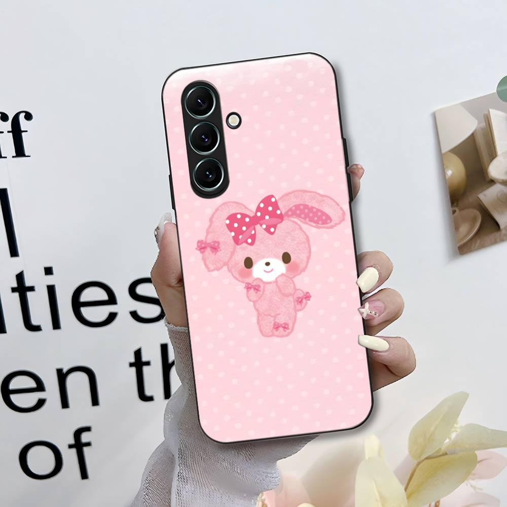 Cute Cartoon Bonbonribbon Phone Case For Samsung S 24 Fe 25 Ultra Plus 20 Lite 21 30 22 23 24 22 Ultra 5G Fundas