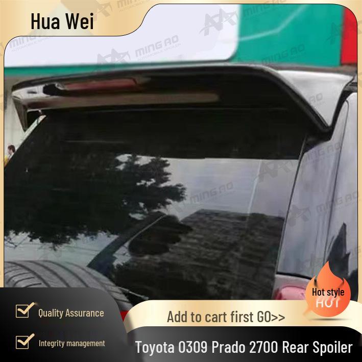 Toyota 03-09 Prado 2700 Heckspoiler - Bohrerlose Montage