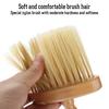 Neck Face Duster Brush Salon Hair Cleaning Wooden Sweep Brush Hair Cut Hairdressing Tool
