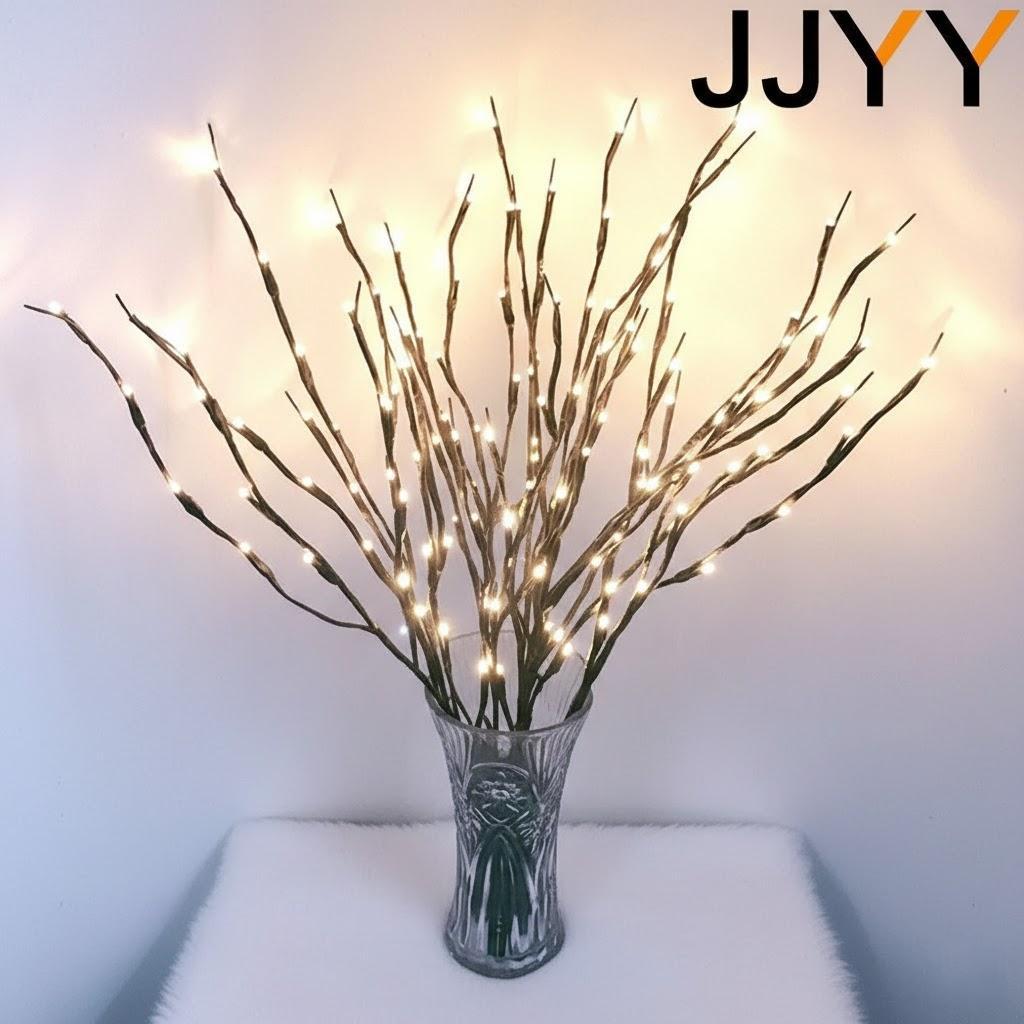 

20 LED Twig Lighted Branch Vase Filler Tree Branch Light for Wedding Christmas New Year Valentine Day Decor Night Lamp