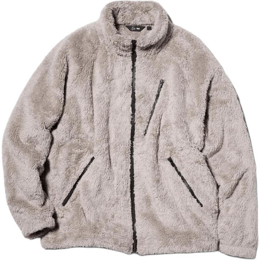 Uniqlo x Needles Fleece Jacket Beige Men s 480408-31 M