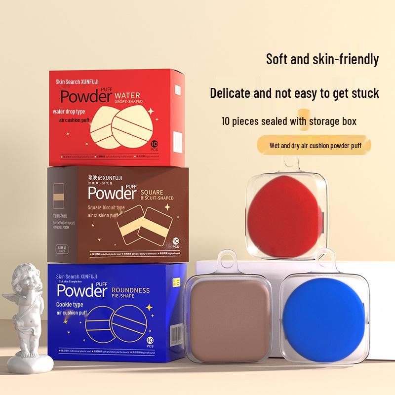 

Dual-Sided Pineapple Egg Yolk Makeup Sponge for Wet & Dry Use