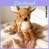 Plush Deer Toy With Short Pile Fabric For Kids Bedroom Decor