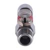 A84E-Airbrush Quick Release Air Control Fitting Adapter 1/8 Inch Threaded Hose Connection Adjustment Valve Tool