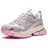 New Anta Champion Series Anti Slip Wear Resistant Low Top Casual Shoes Women's Pink Silver 122438805A-3