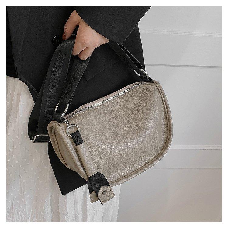 100% Genuine Leather Large Capacity Women Shoulder Crossbody Bag 2023 High Quality Soft Cow Leather Female Handbag Messenger Sac