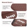Car Center Console Armrest Pad Leather Handrail Box Protective Cover For Jeep Grand Cherokee Patriot Renegade Compass Wrangler