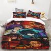 Duvet Cover Kamado Nezuko Demon Slayer Bedding Set Set Bedspread Pillowcase King Queen Full Single Size Bed Linen Kids Teen Gift