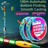 Ready To Use Fishing Line with Bobber Smooth Retrieva Color Changing Float  Fishing Accessories