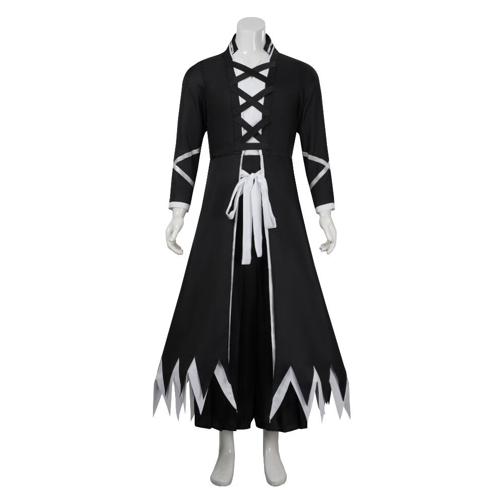 Anime Bleach Thousand-Year Blood War Kurosaki Ichigo Cosplay Costumes Soul Society Shinigami Set Lock Cut On Day Bankai Uniform
