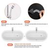 6-24PCS Transparent Anti-Slip Stickers For Bathroom Floor And Shower - Bathtub Floor Safety Anti-Slip Strips