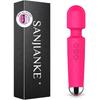 Vibrator Wand,Adult Sex toy Wand, G Spot Dildo, Clit Vibrator, Sex Vibrators,Clitoris Stimulation,with 8 Speeds & 20 Patterns, Quiet,Fully Waterproof