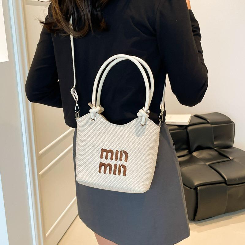 Woven handbag women's new fashionable large-capacity handbag versatile high-end tote bag