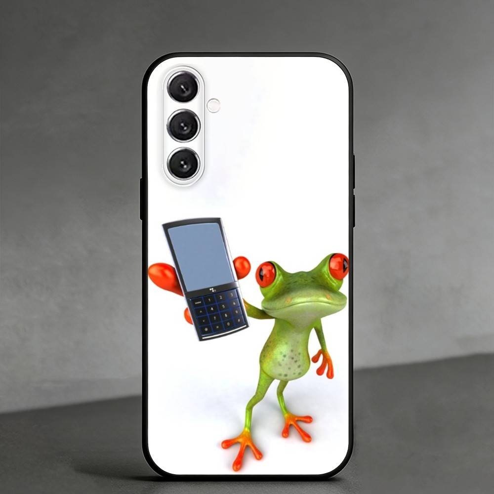 

A-Абстрактный A-искусство F-лягушка Чехол для телефона Samsung Galaxy A91,80,73,72 ,71,53,52,32 ,31,22,21s,20,Мягкий черный чехол Samsung a22 4g
