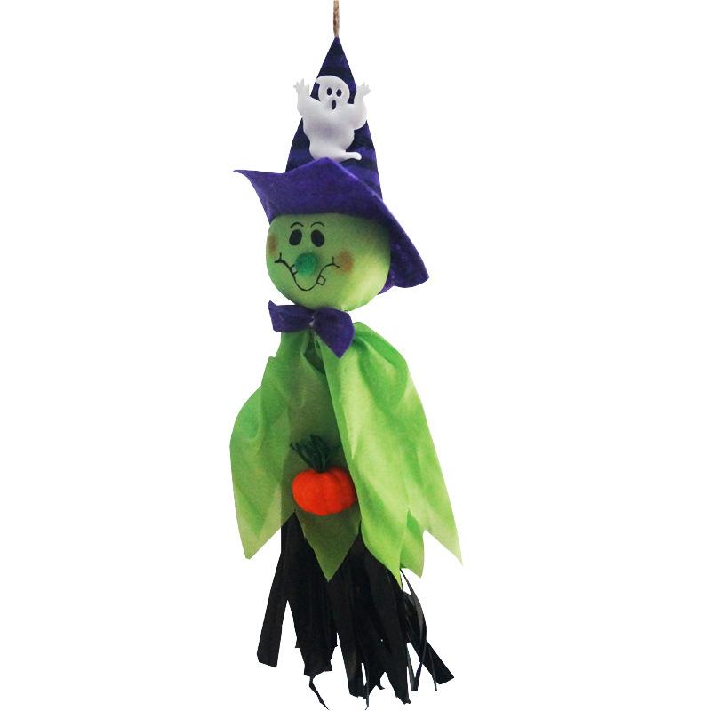 1Pc Halloween Ghost Doll Pendant Halloween Home Haunted House Kindergarten Hanging Decorations Props Ornaments